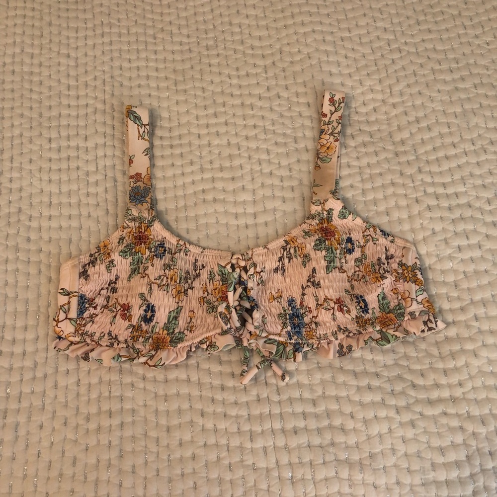 Floral Bikini Top